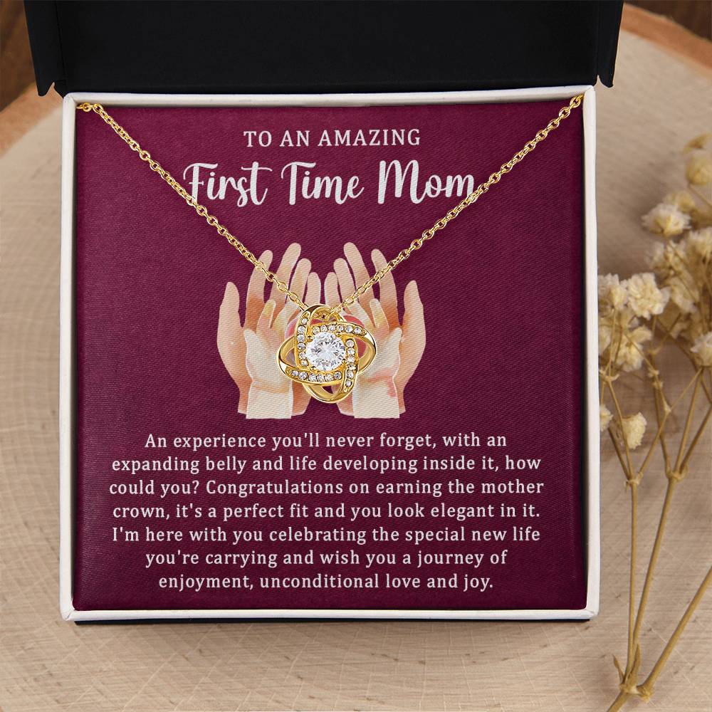 New Mom Gifts: Mom to Be Necklace for First-Time Mothers - Jewelry Gifts for Expecting Mama, Daughter, and Daughter-in-law - Perfect for Pregnancy, Mother's Day, and New Mothers