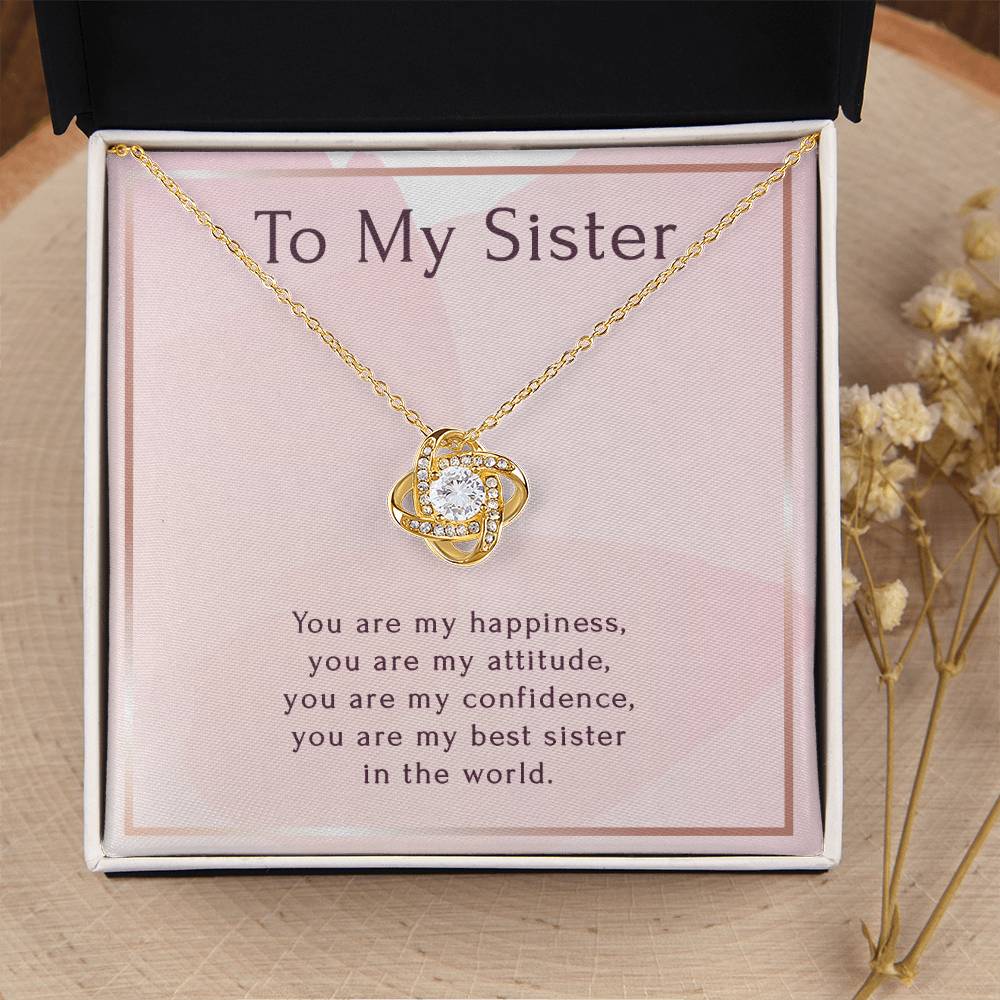 To My Sister Necklace, Big Sister Little Sister Necklace, Sister Necklace Gifts From Sister, Big Sister Necklace For Little Sister, Sterling Silver Sister Necklace For Birthday