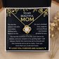 Gift for Mom - I'm Forever Grateful to Have You in My Life - Necklace for Mommy