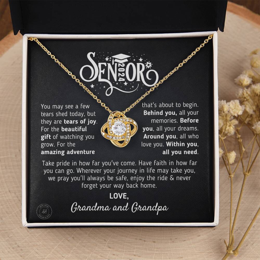 Graduation Gift for Granddaughter 2024 "The Beautiful Gift" Love, Grandma and Grandpa