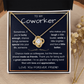 To an Amazing Coworker Necklace - Work Besties Gifts for Women