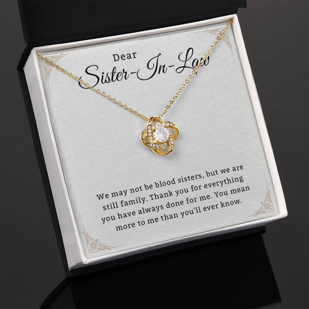 To My Sister In Law Necklace, Sister In Law Gifts From Sister In Law, Sister In Law Gifts, Sister In Law Wedding Gift, Sister In Law Birthday Gifts, Sister In Law Christmas Gifts