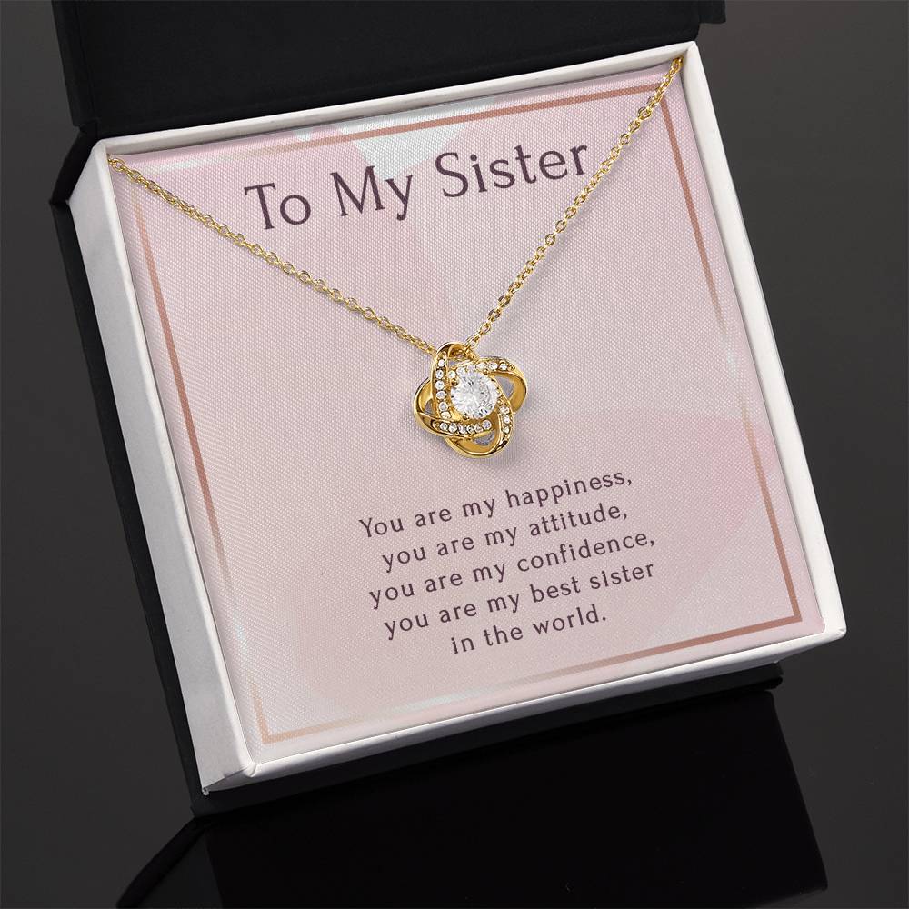 To My Sister Necklace, Big Sister Little Sister Necklace, Sister Necklace Gifts From Sister, Big Sister Necklace For Little Sister, Sterling Silver Sister Necklace For Birthday