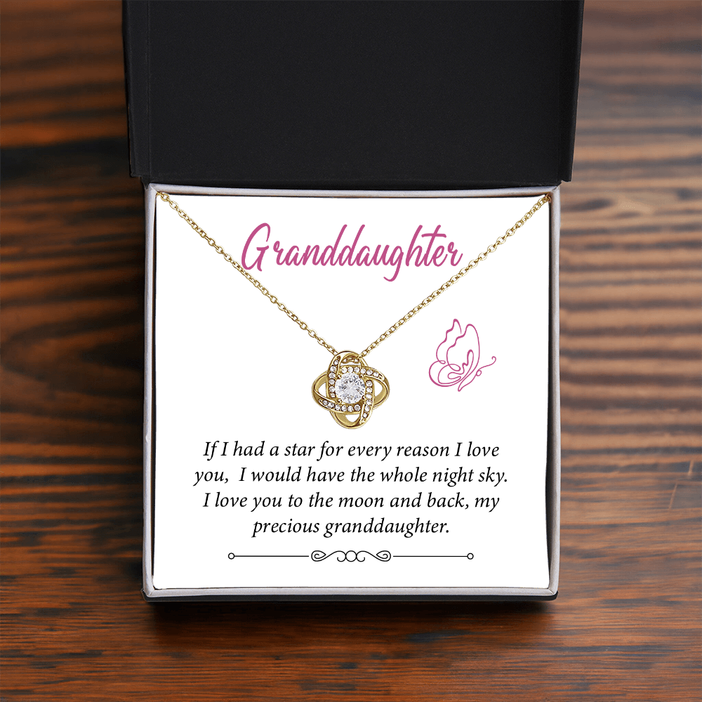 Gift of Love - Granddaughter Necklace to Make Her Smile