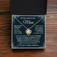 Mother's Day Necklace From Son, Pendant Jewelry for Mother From Daughter