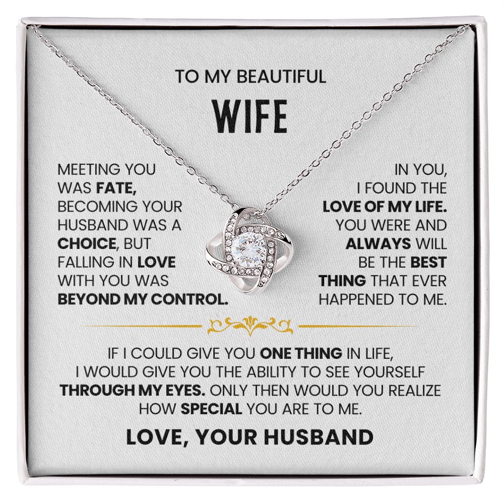 To My Beautiful Wife - I Love You Forever & Always