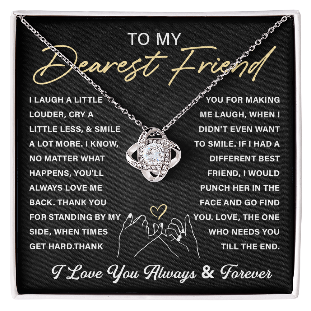 To My Dearest Friend - Heart Gifts Friendship Gift for Women for Christmas