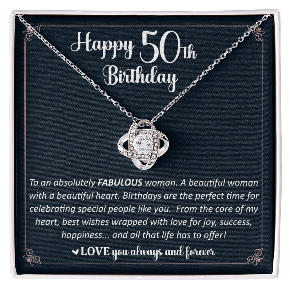 Happy 50th Birthday Wishes for Her With a Heartfelt Message