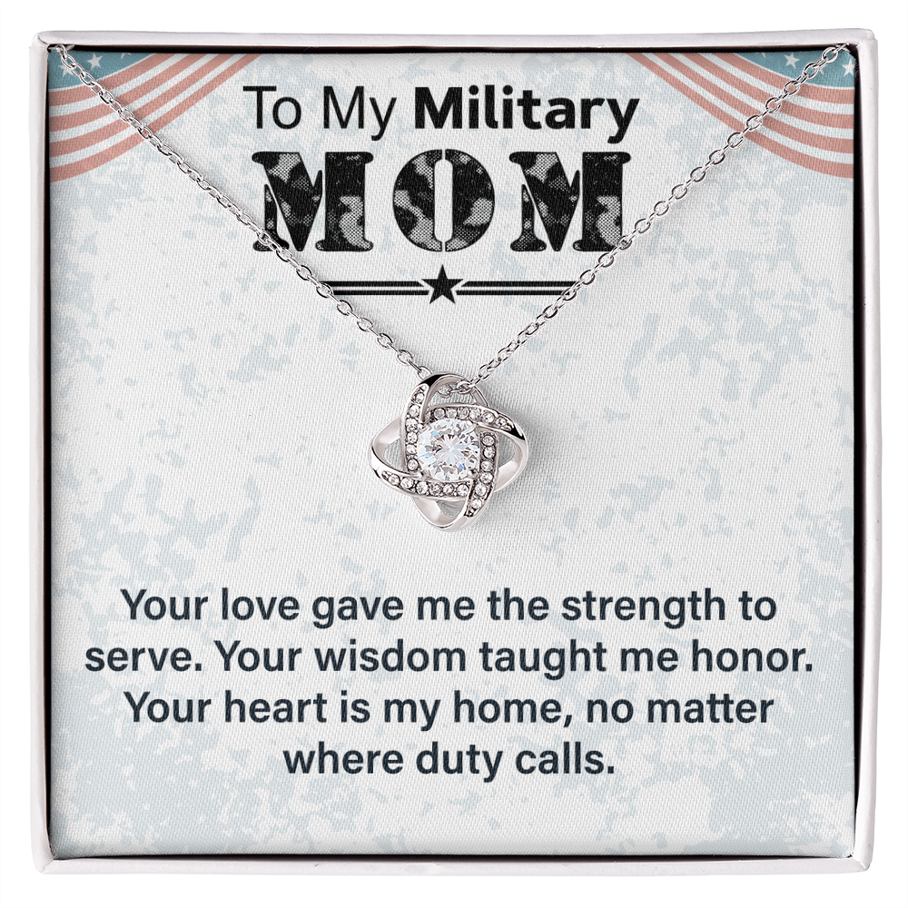 Elegant Necklace with gift box and heartfelt message