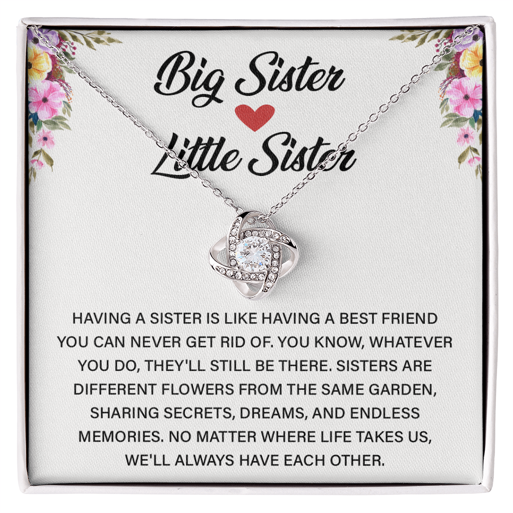 Big Sister and Little Sister - Your Sister Heart Will Melt With Your Loving Gift