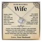 To My Beautiful Wife - Thank You for Being a Great Life Partner - Necklace