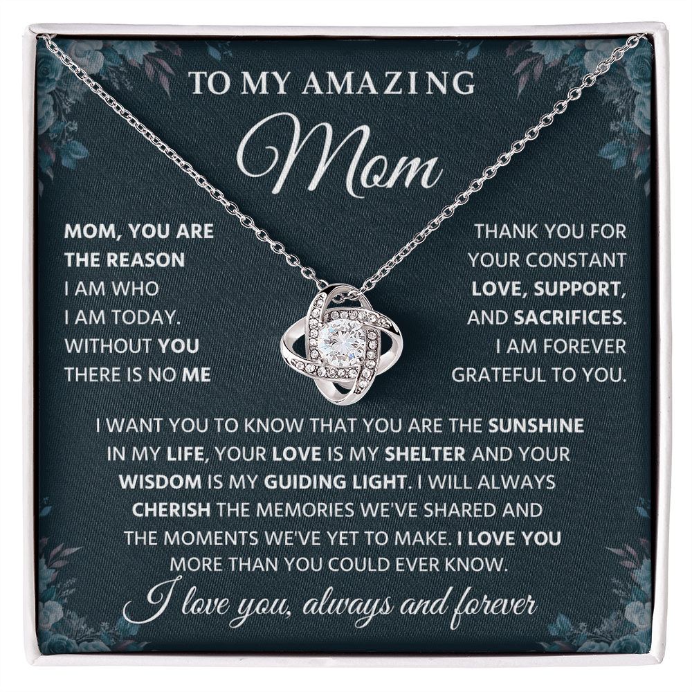 Mother's Day Necklace From Son, Pendant Jewelry for Mother From Daughter