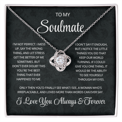 Soulmate Jewelry for Her on Valentine's Day, the Best Gifts for Wife, Girlfriend