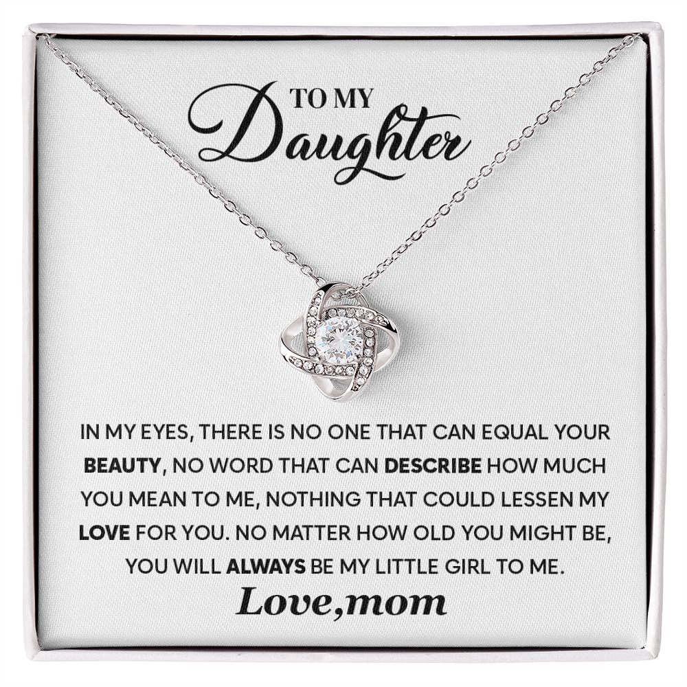 To My Amazing Daughter - The Most Beautiful Chapters Of My Life - Necklace