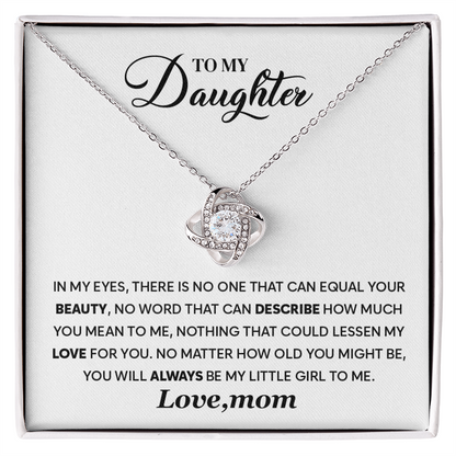 To My Amazing Daughter - The Most Beautiful Chapters Of My Life - Necklace
