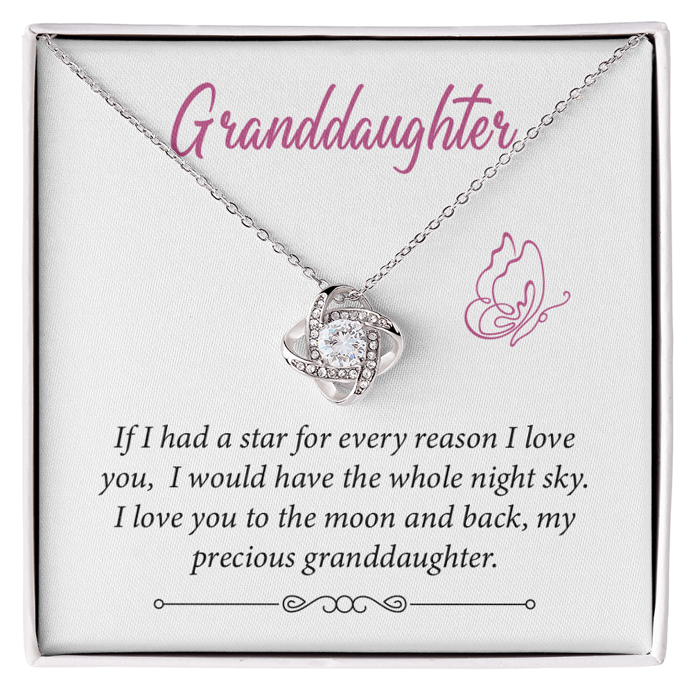 Gift of Love - Granddaughter Necklace to Make Her Smile