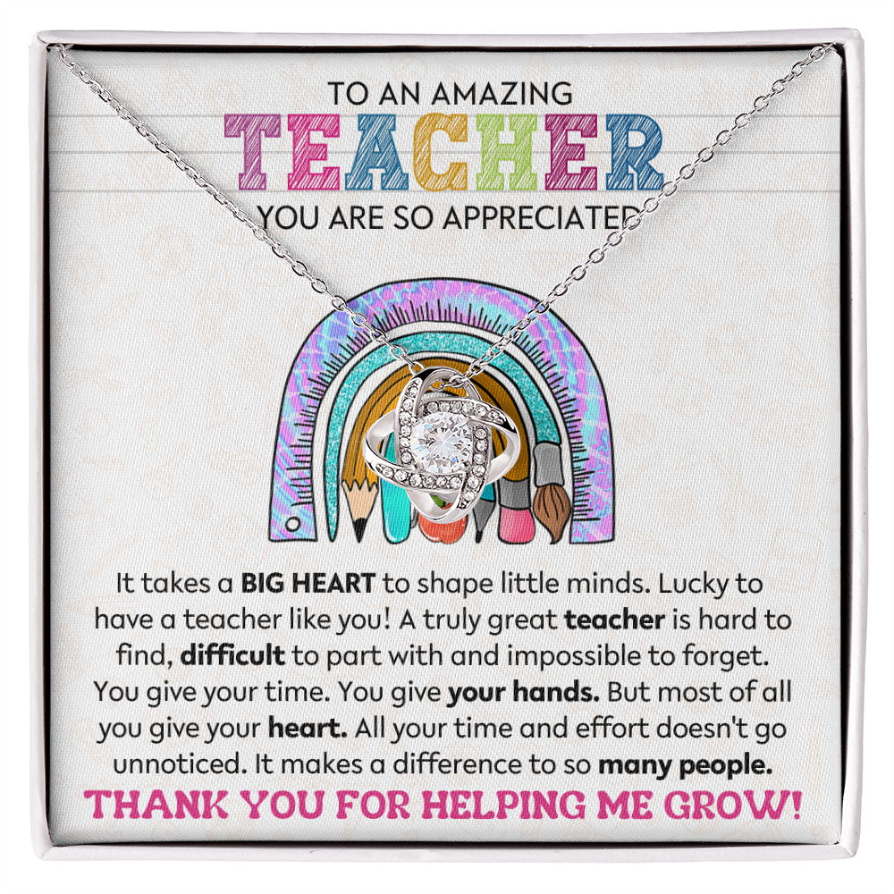 Cute Teacher Necklace for Women Back to School Teacher Jewelry Gift