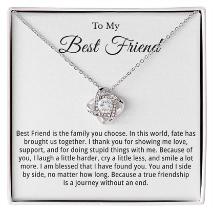 Bestie Necklace for Women, Best Friend Christmas Gifts, Soul Sister Jewelry Present