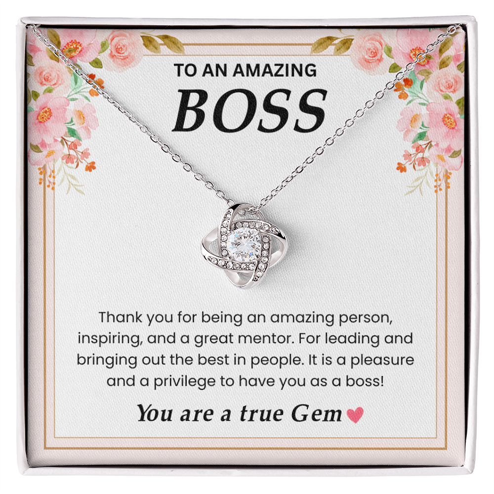 To an Amazing Boss -  a Truly Amazing Leader Appreciation Gift