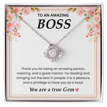 To an Amazing Boss -  a Truly Amazing Leader Appreciation Gift