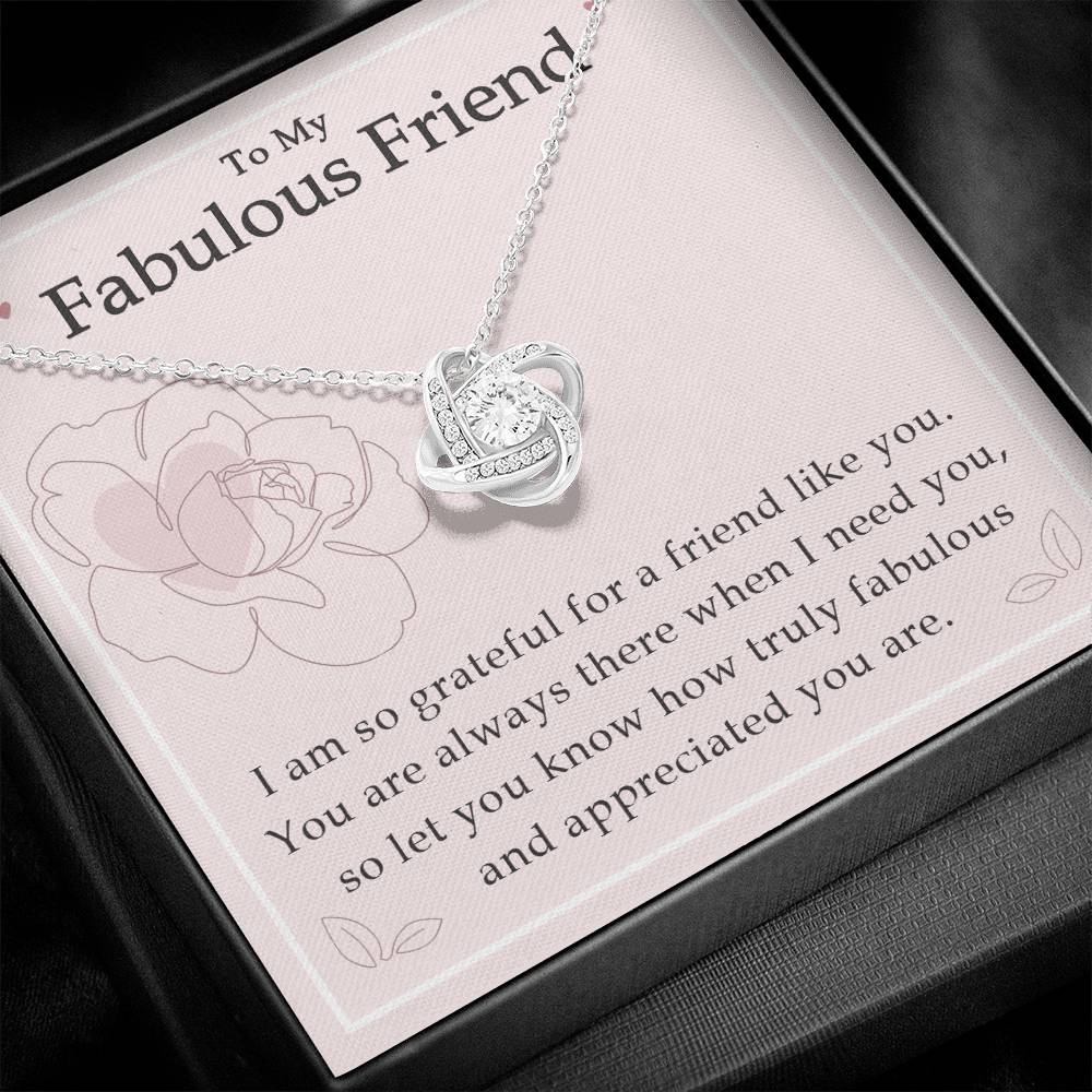 Sterling Silver Friendship Necklace - A Fabulous Gift for Friends - Meaningful Jewelry to Celebrate Your Special Bond