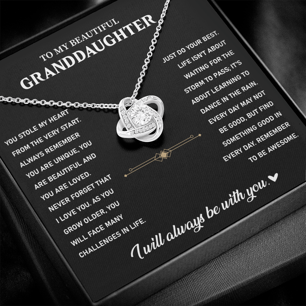 Granddaughter Necklace – A Gift That Will Make Her Smile