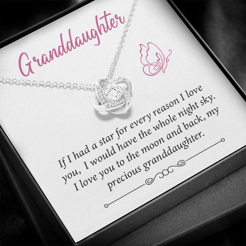 Gift of Love - Granddaughter Necklace to Make Her Smile