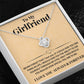 To My Girlfriend Forever Love Necklace, Best Jewelry Gift for Women