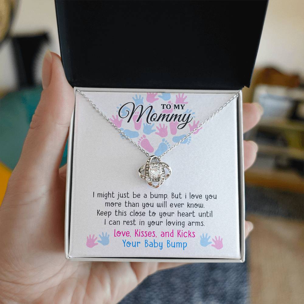 To My Beautiful Mom Necklace, Gift For Mom Necklace, Mother's Day Necklace, Pendant Necklace with Message Card