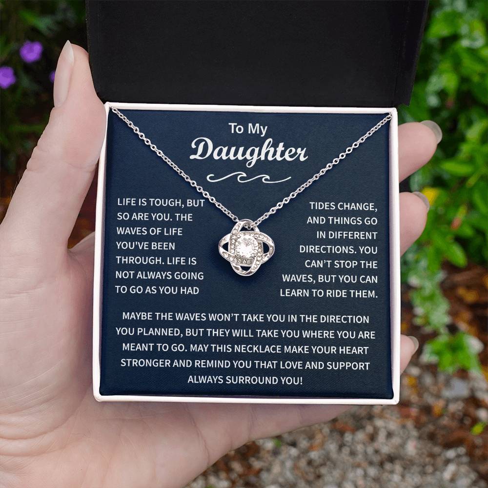 To My Daughter- Romantic Gifts for Her With a Message & LED Box