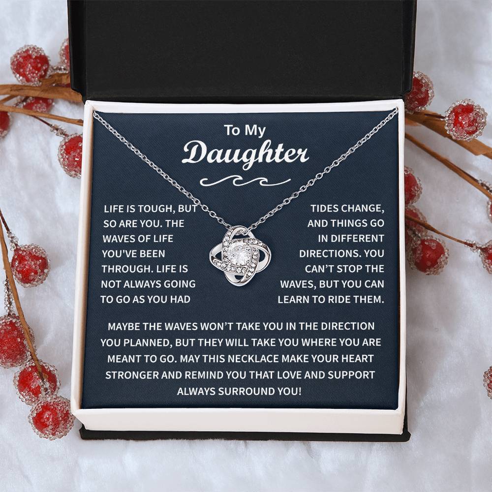 To My Daughter- Romantic Gifts for Her With a Message & LED Box