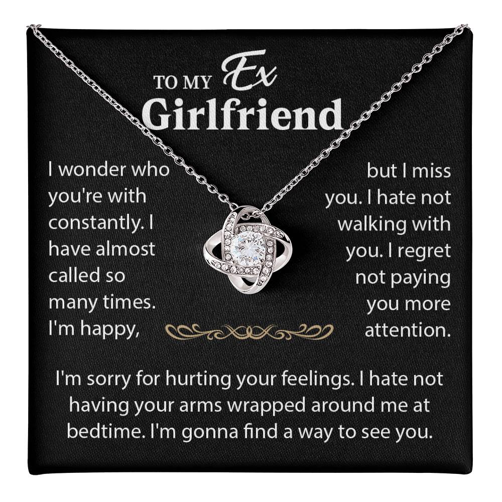 To My Ex Girlfriend - You Have Always Had My Heart - Necklace