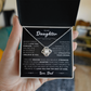 To My Amazing Daughter - the Most Beautiful Chapters of My Life - Love Knot Necklace