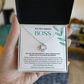 New Business Owner Gift - Love Knot Jewelry Keepsake for Boss Lady
