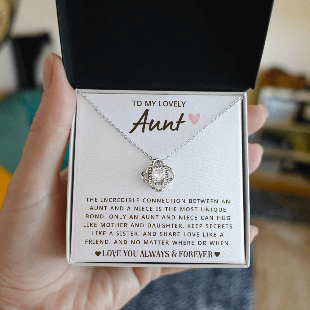 Aunt Gift From Nephew Niece - Aunt Appreciation Jewelry, Necklace for Women