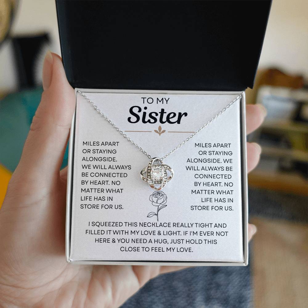 Sister Necklace From Brother, Jewelry for Sisters From Sister