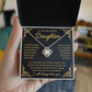 To My Amazing Daughter | I Am Always Right Here in Your Heart | Necklace