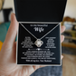 To My Wife - You Are My Everything - Love Knot Necklace