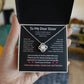 Women's Day Sister Necklace, Best Friend Gift From Brother & Sis