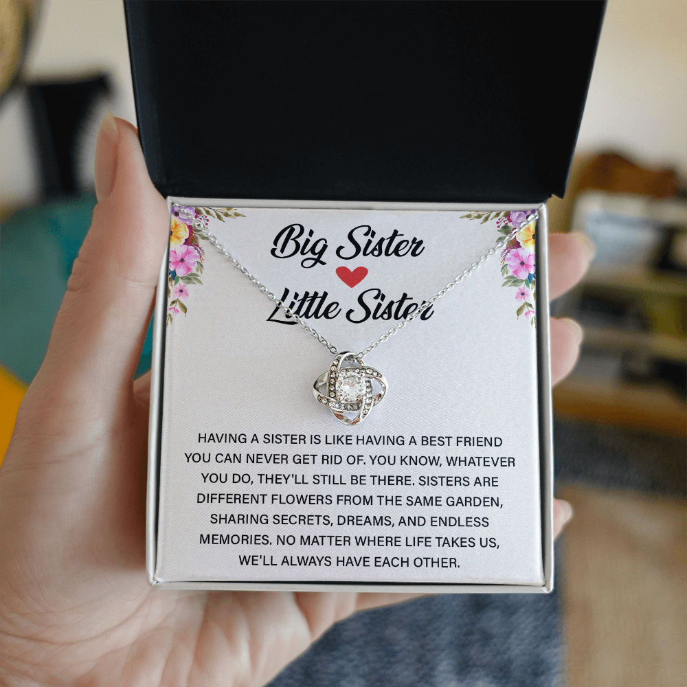 Big Sister and Little Sister - Your Sister Heart Will Melt With Your Loving Gift