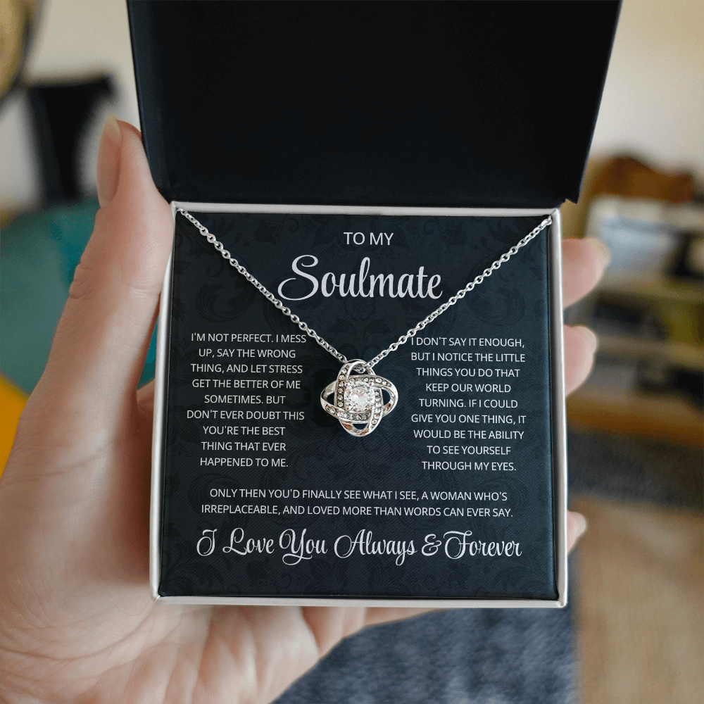 Soulmate Jewelry for Her on Valentine's Day, the Best Gifts for Wife, Girlfriend