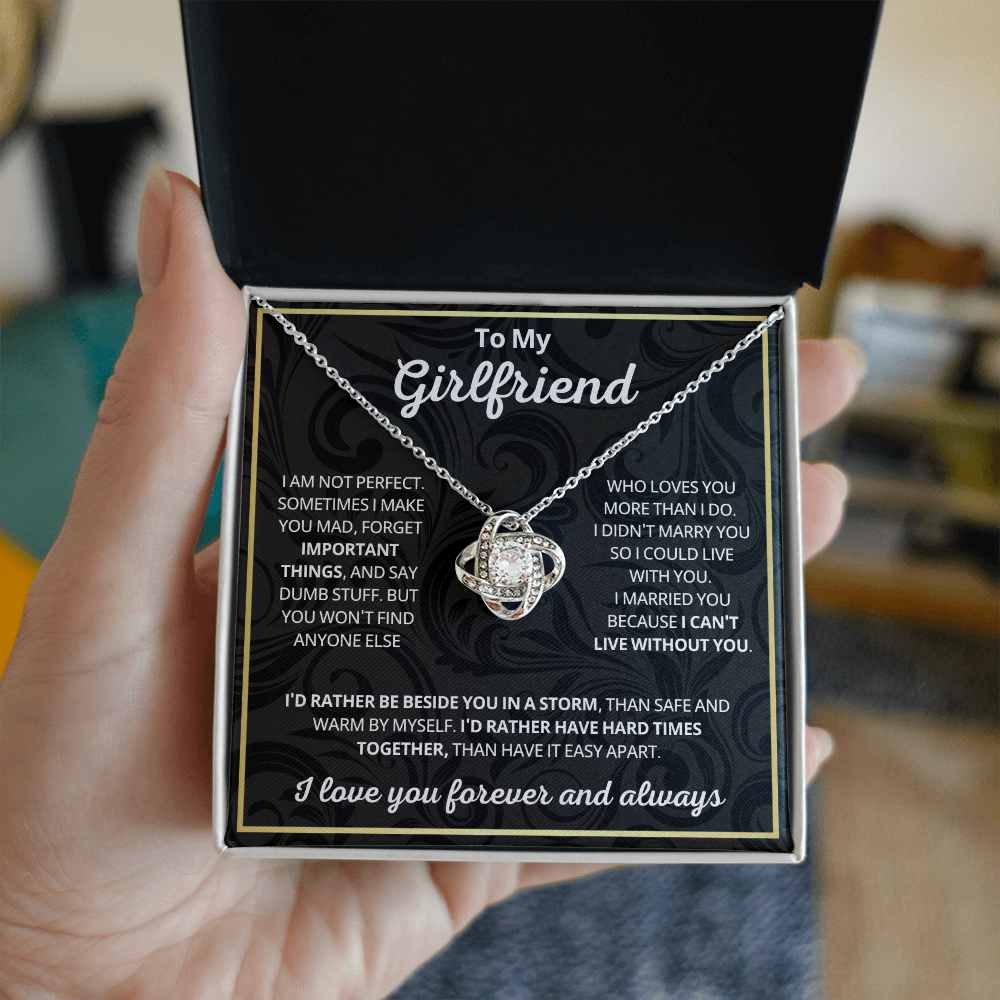 Girlfriend Necklace Gift From Boyfriend on Birthday, Valentine's Day