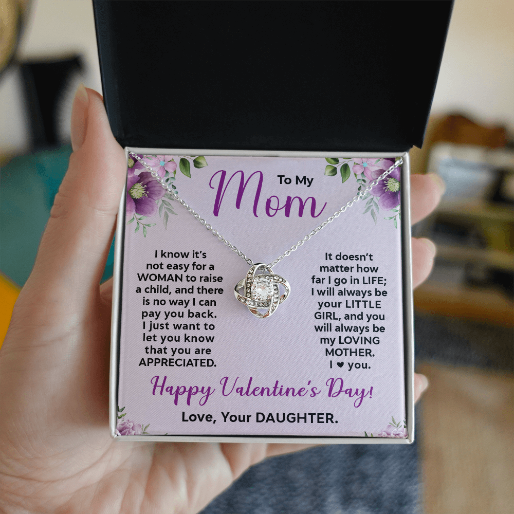 Love Knot Necklace – Celebrate Unconditional Love Between Mother and Child