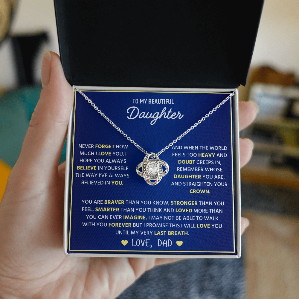 Gift for Daughter From Dad Daughter Necklaces From Mom