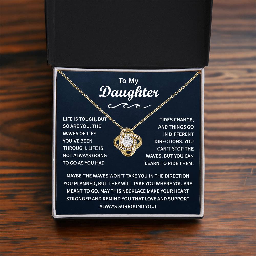 To My Daughter- Romantic Gifts for Her With a Message & LED Box