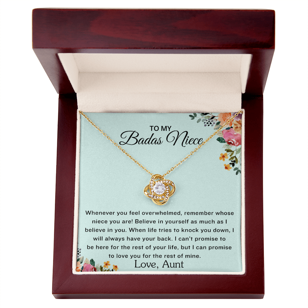 Gift for Niece Necklace From Uncle, Jewelry for Niece From Aunt, Christmas Gift