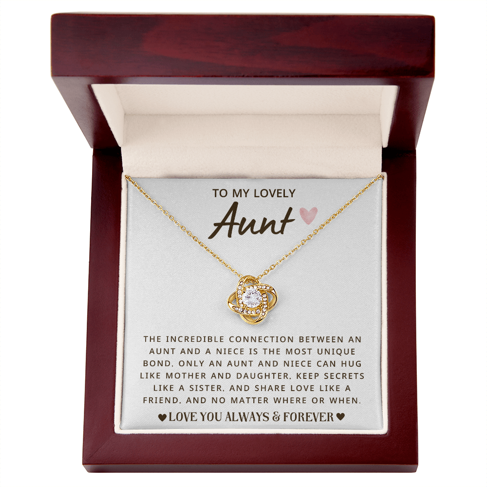 Aunt Gift From Nephew Niece - Aunt Appreciation Jewelry, Necklace for Women