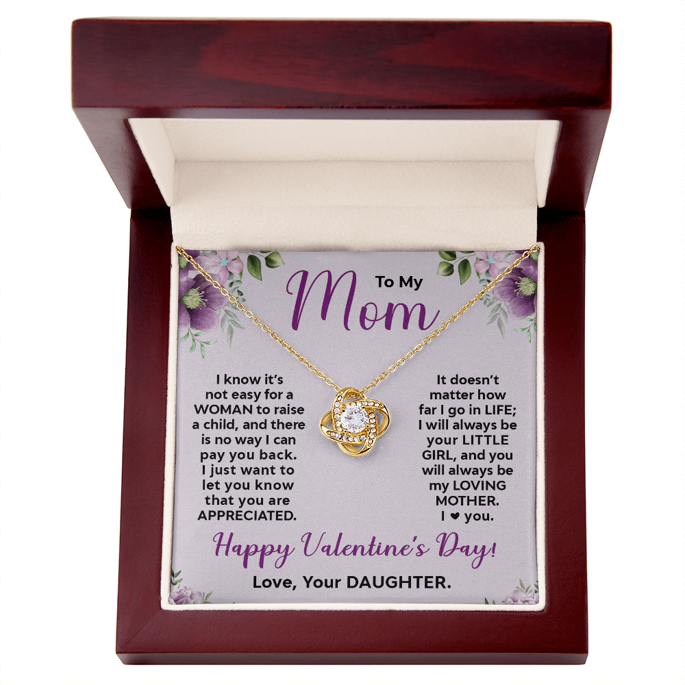 Love Knot Necklace – Celebrate Unconditional Love Between Mother and Child