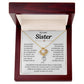 Sister Necklace From Brother, Jewelry for Sisters From Sister