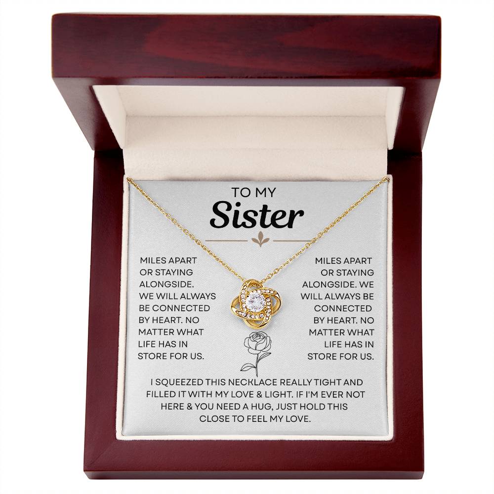 Sister Necklace From Brother, Jewelry for Sisters From Sister